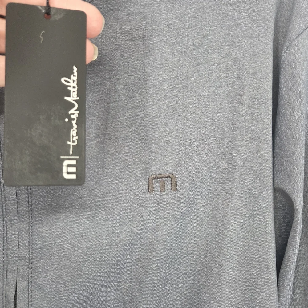 Travis Mathew NWT Surefside Full Zip Jacket Quiet Shade Grey Heather XL